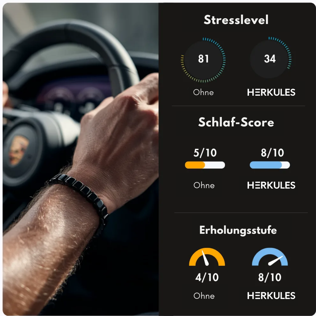 Herkules-Hämatit-Armband