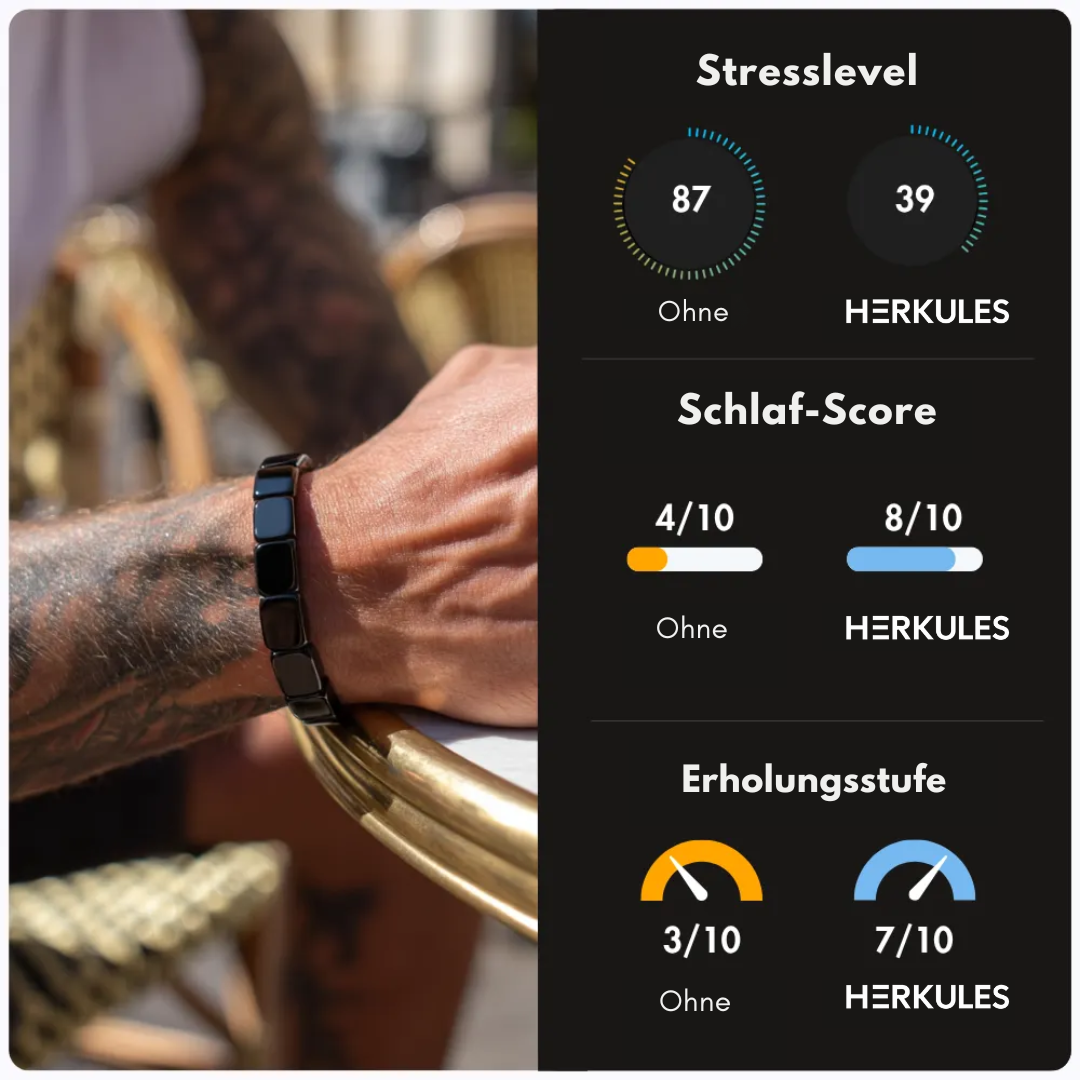 Herkules-Hämatit-Armband